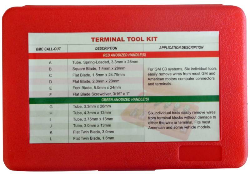 Terminal Release Kit 12 Pce for Holden and GM vehicles